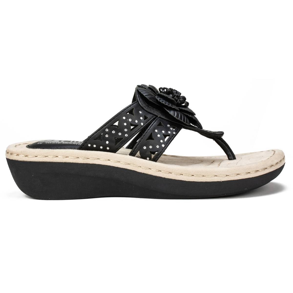 Womens Cliffs by White Mountain Cynthia Flip Flop