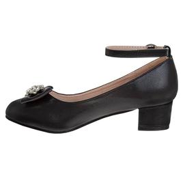 Little Girls Badgley Mischka Slingback Dress Pumps with Bow