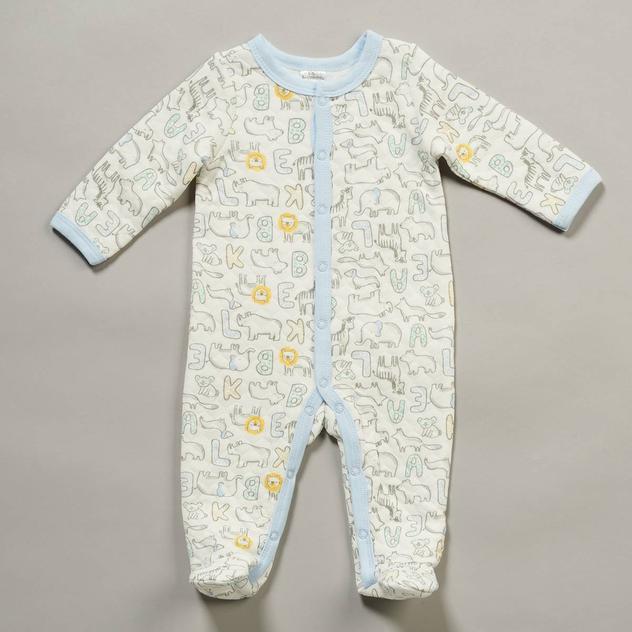 Baby Unisex (3-9M) Little Beginnings® ABC Quilted Sleep & Play