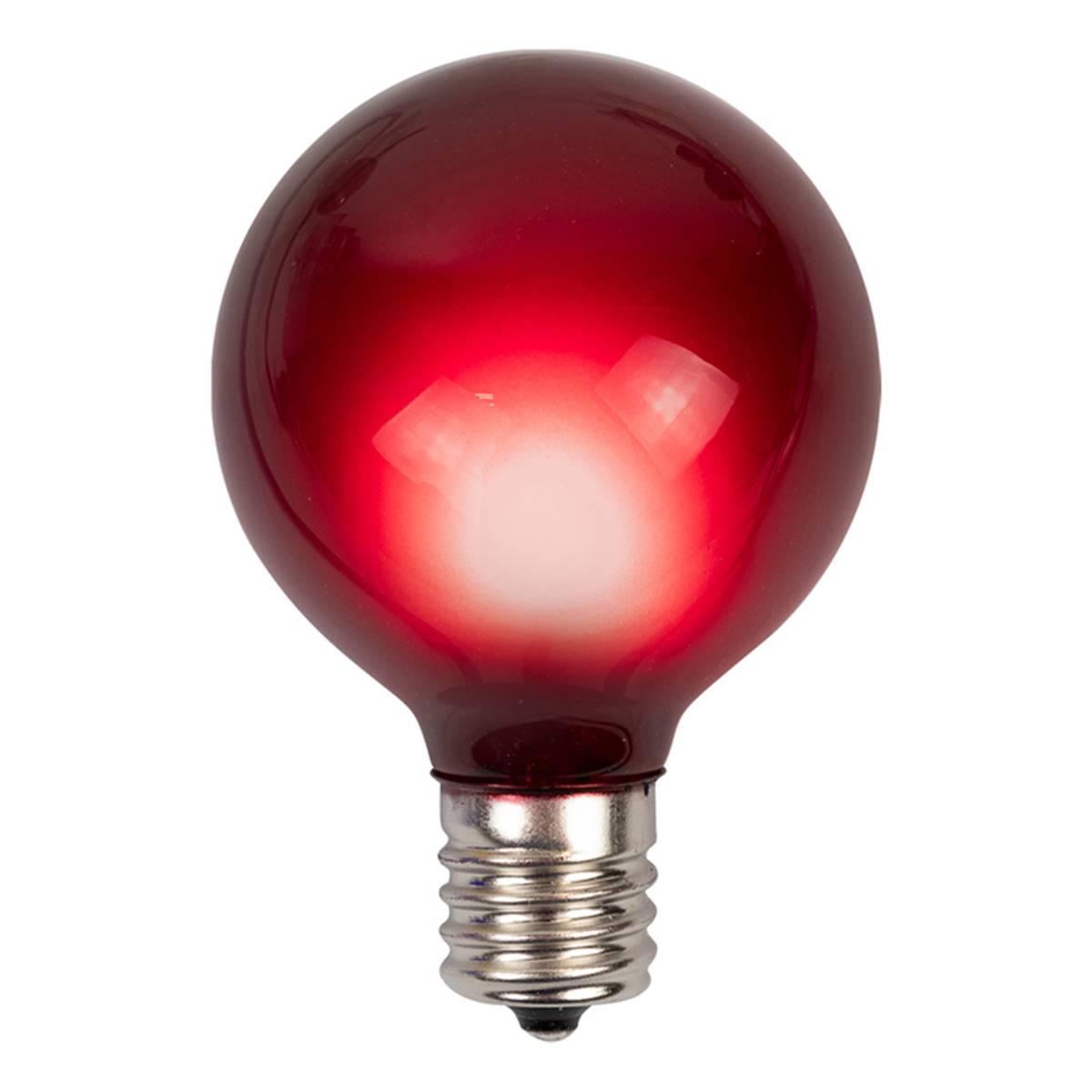 Northlight Seasonal 10ct. Multicolor G50 Globe Replacement Bulbs