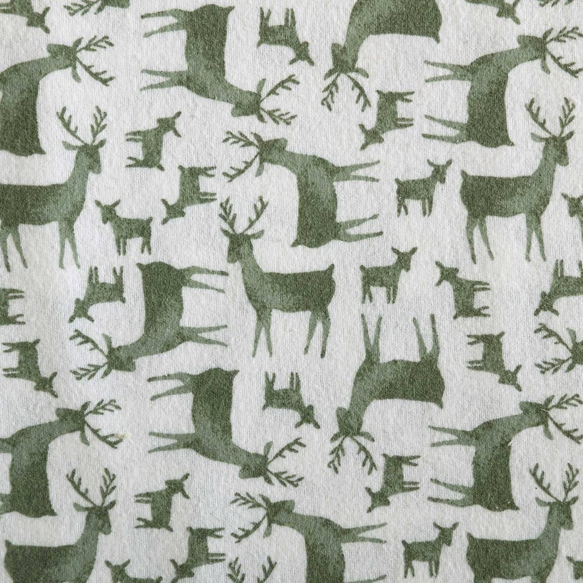 Eddie Bauer Deer Camp Cotton Flannel Sheet Set