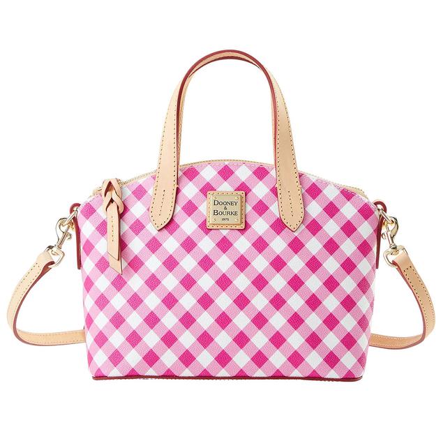 Dooney & Bourke Gingham II Ruby Satchel