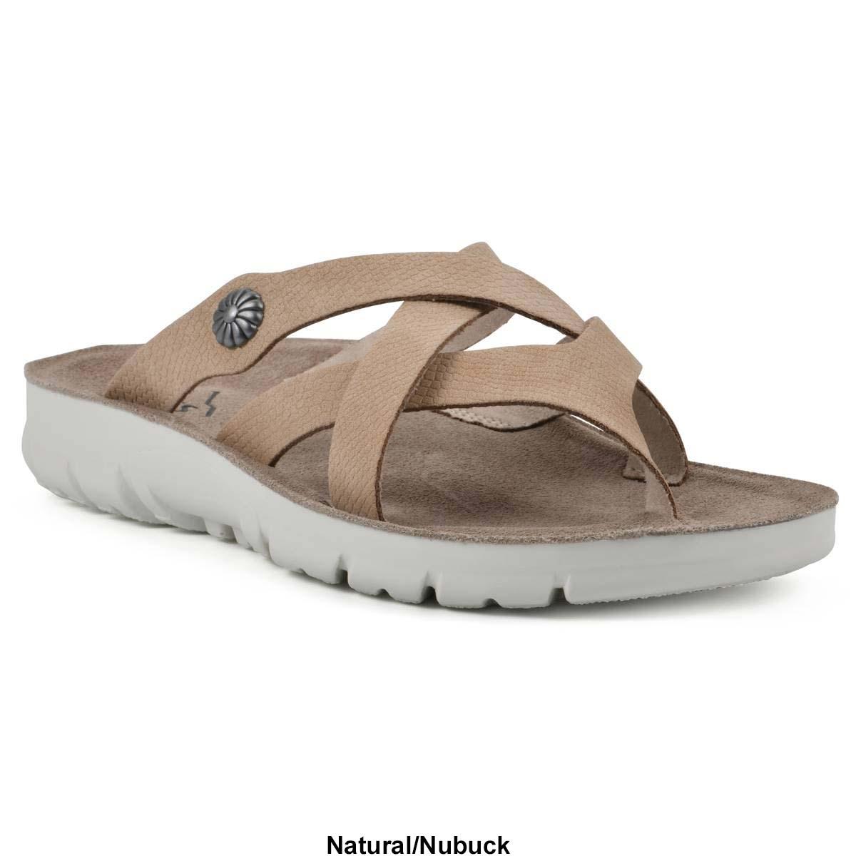 Womens Cliffs by White Mountain Banksy Slide Strappy Sandals