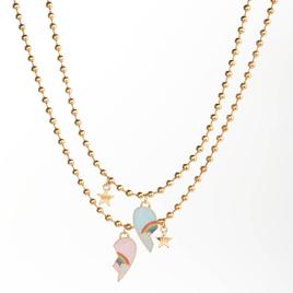 Kids Lil'' Ashley Rainbow Pendant Necklace