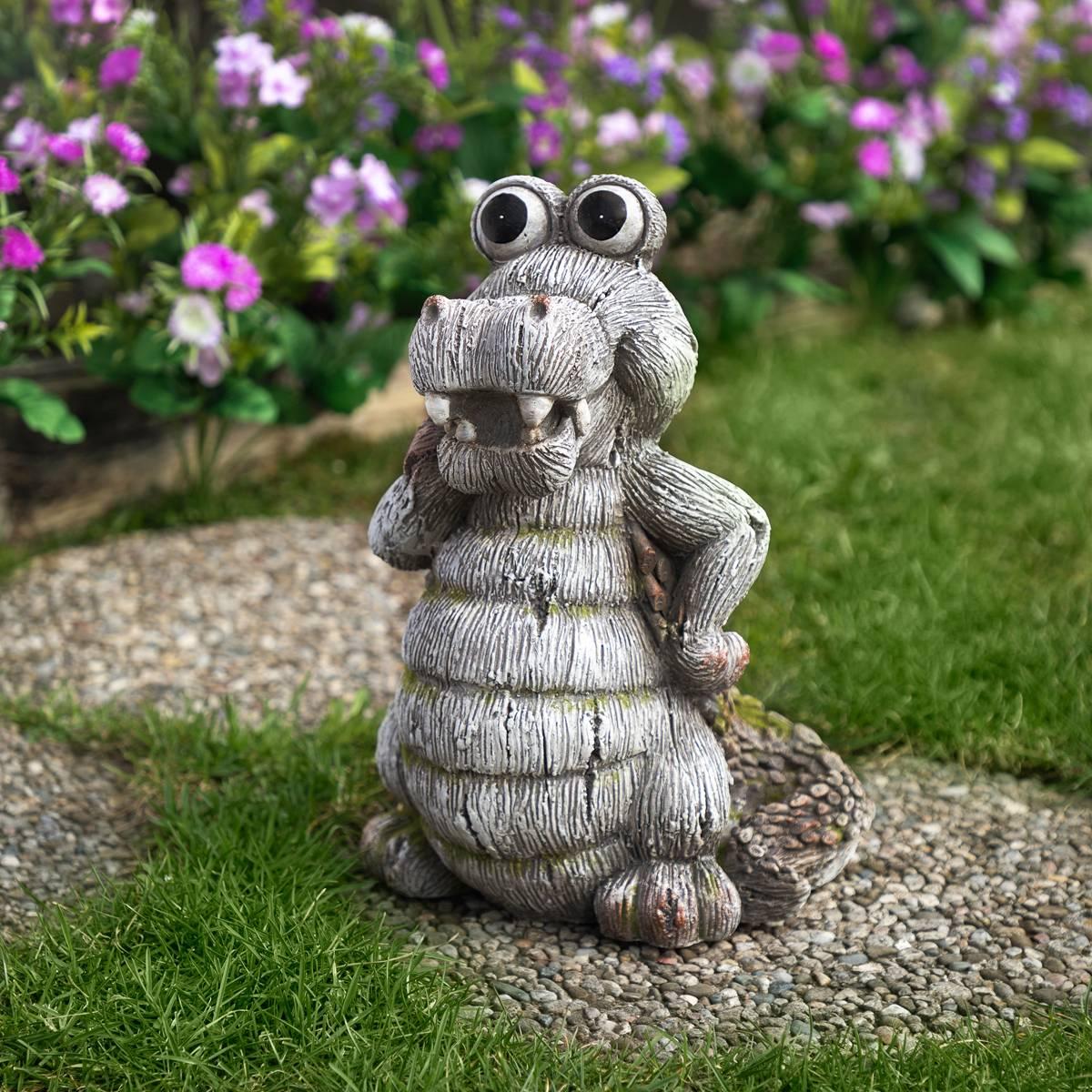 Northlight Seasonal Sassy Crocodile Garden Statue