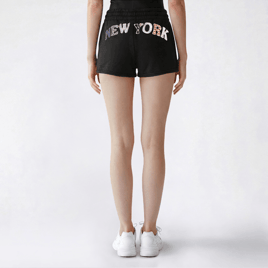 Juniors No Comment New York Fleece Shorts - NY
