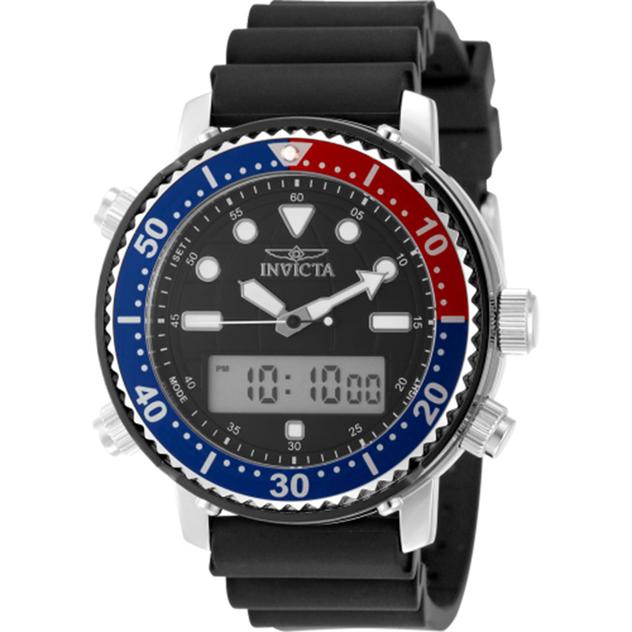 Mens Invicta Pro Diver Digital Dial Watch - 49451
