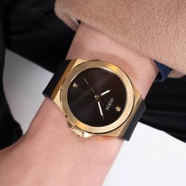 Mens Guess Gold-Tone Analog Watch - GW0790G1