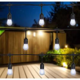 Northlight Seasonal 20.5ft. LED S14 Patio String Lights