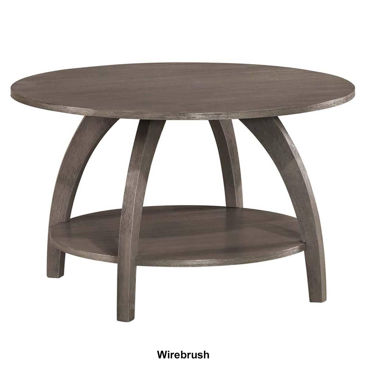 Convenience Concepts Aldrin Coffee Table with Shelf