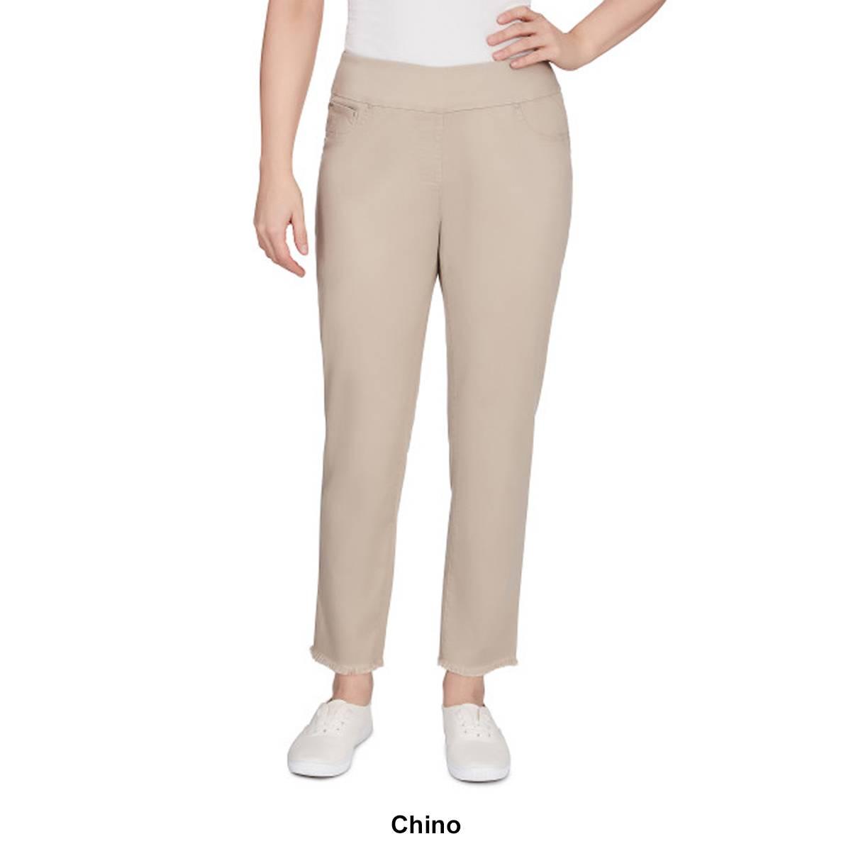 Petite Ruby Rd. Key Items Solid Ankle Pants