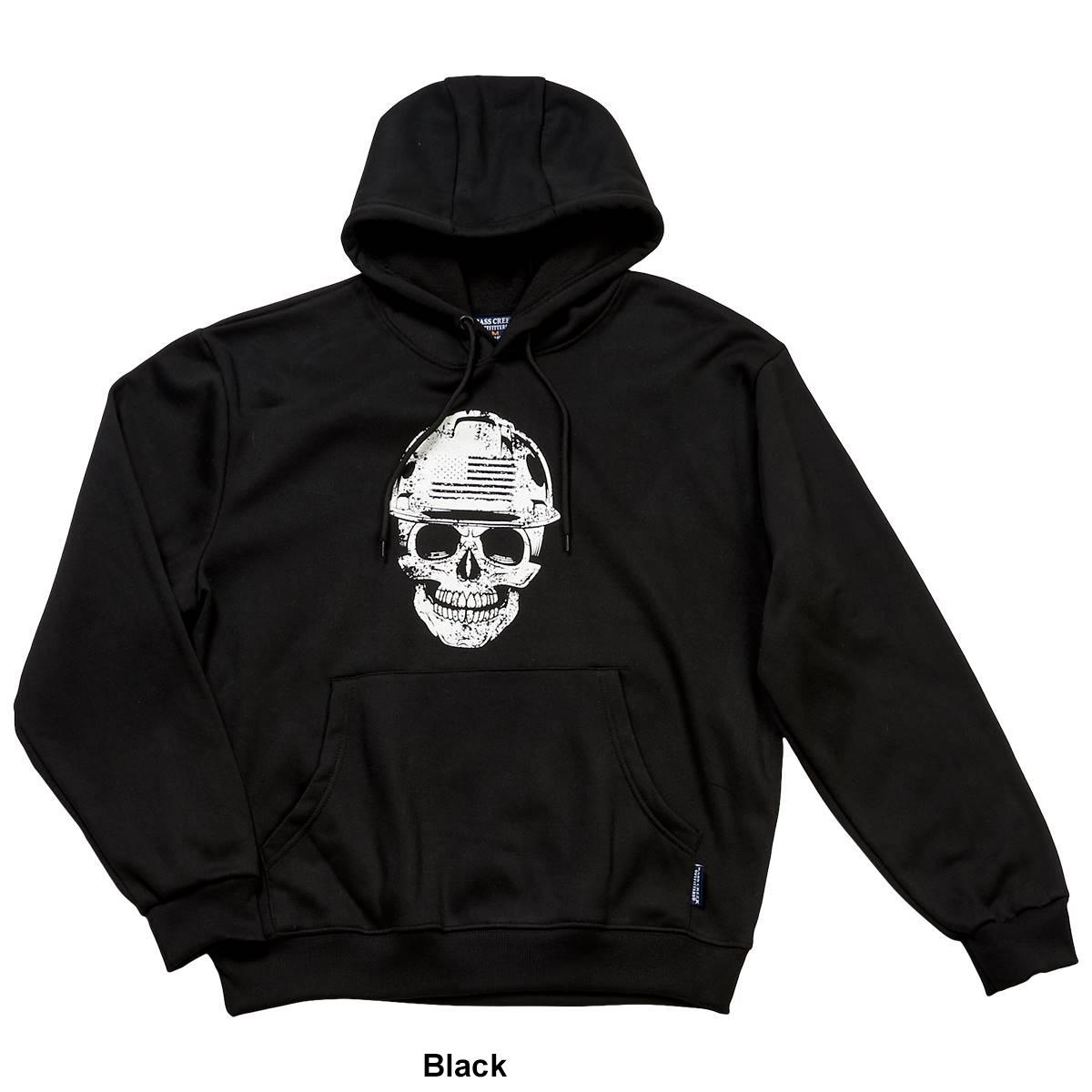Mens Bass Creek Outfitters® Skull Hoodie