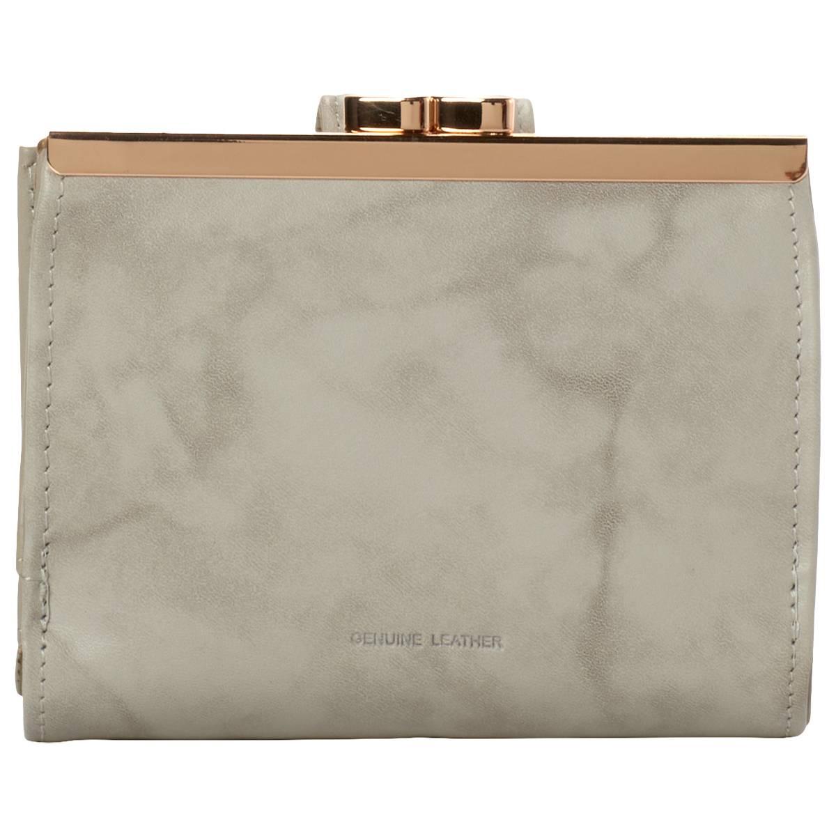 Buxton Double Cardex Grey Wallet
