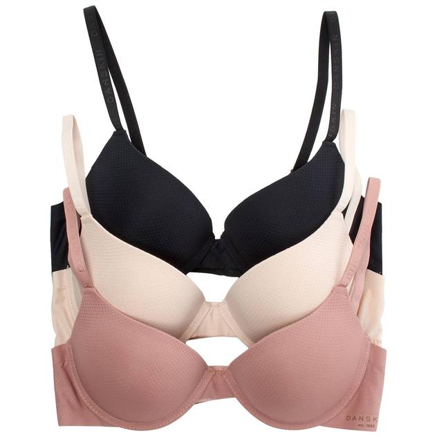 Womens Danskin 3pk. Bonded Micro Underwire Bras DS2985-3PKC