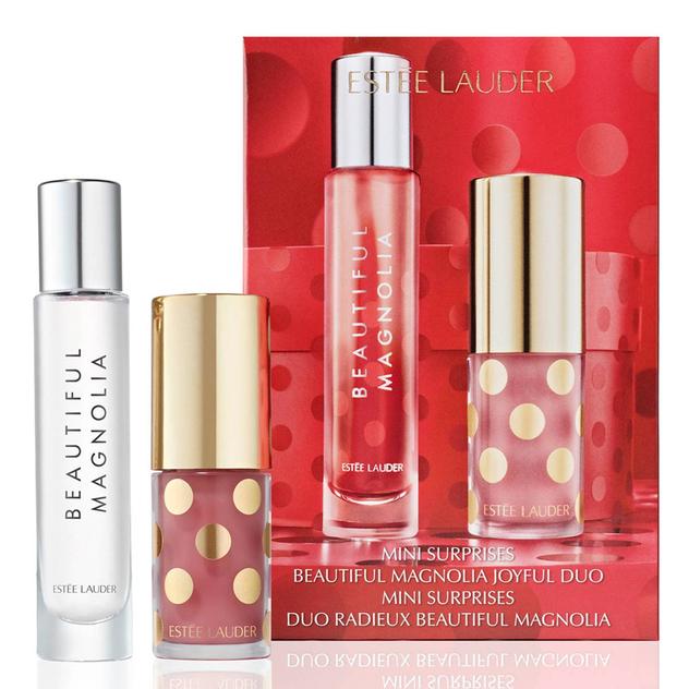 Estee Lauder™ Beautiful Magnolia Joyful Lip Oil + Perfume Set