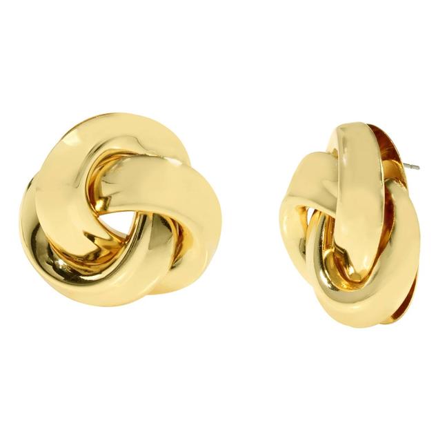 Steve Madden Knot Statement Stud Earrings