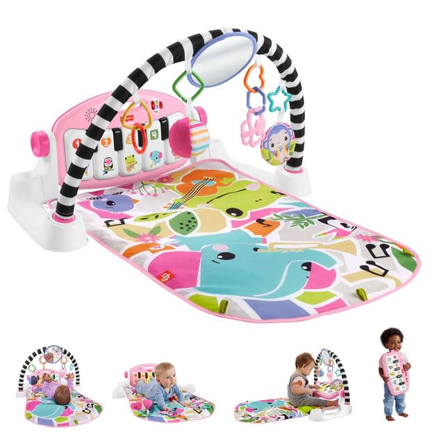 Fisher-Price® Glow & Grow Kick & Play Piano - Pink