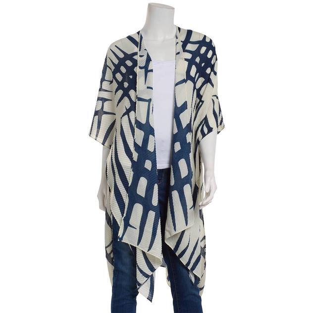 Womens Modena Lightweight Abstract Kimono