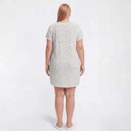 Plus Size Laura Ashley® Short Sleeve Cherries & Hearts Nightshirt