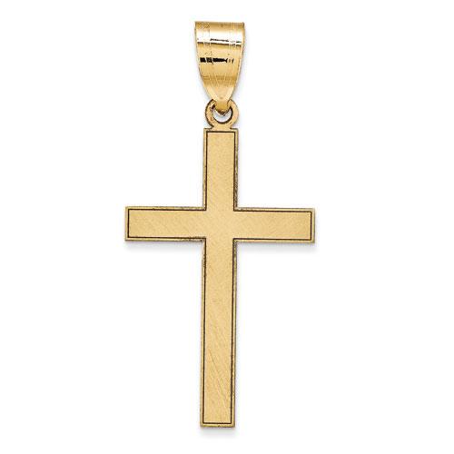 Gold Classics(tm) 14kt. Yellow Gold Cross Pendant
