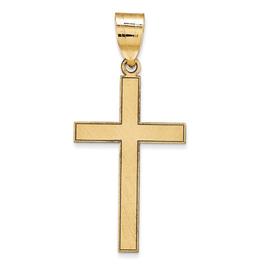Gold Classics(tm) 14kt. Yellow Gold Cross Pendant