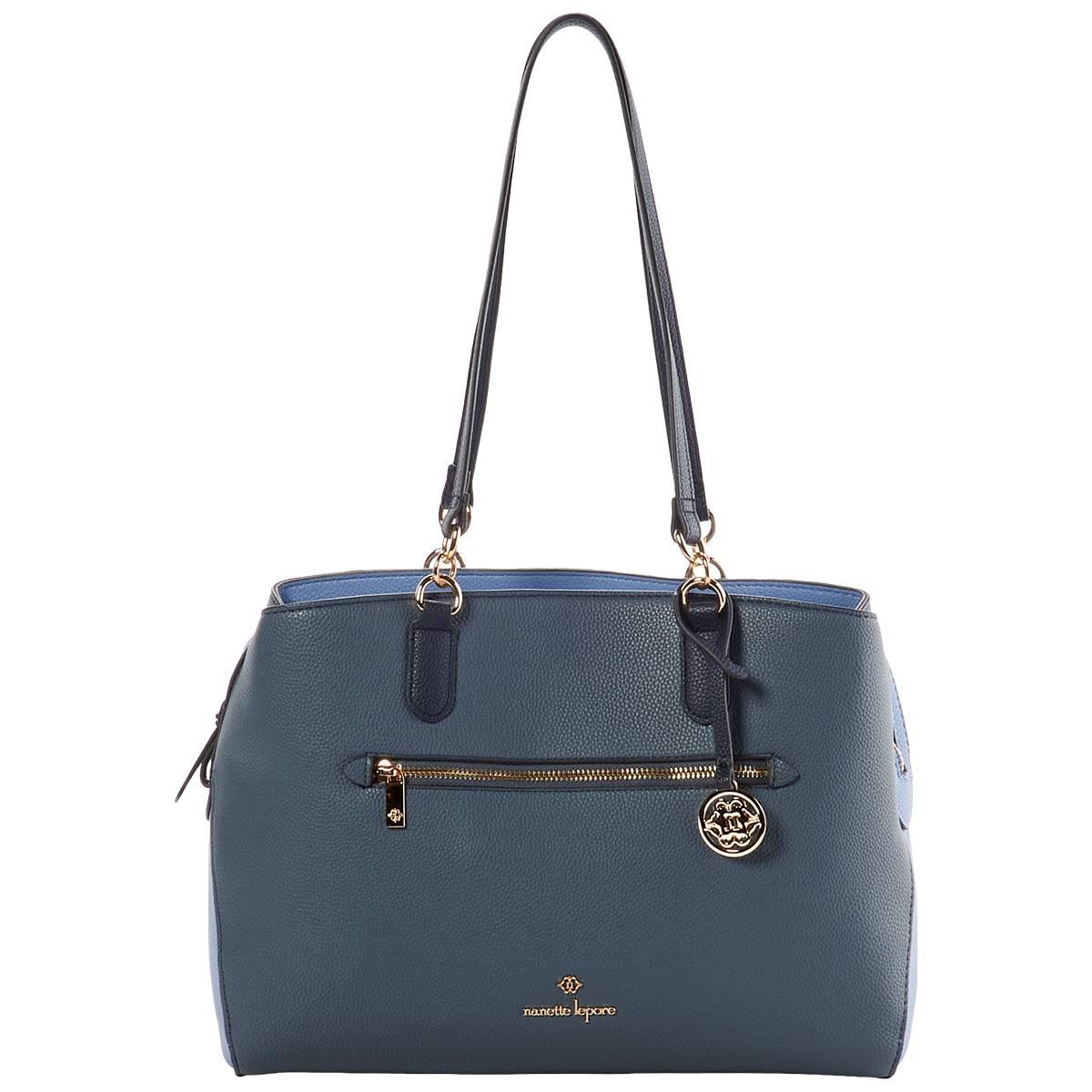 Nanette Lepore Taelor Color Block Triple Section Satchel