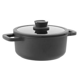 BergHOFF Stone+ Nonstick Ceramic 4.6qt. Stockpot w/ Glass Lid