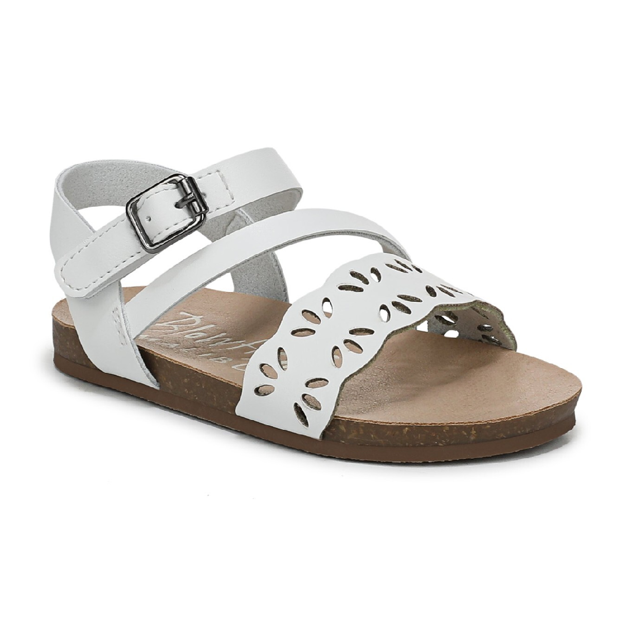 Little Girls Blowfish Malibu Giddy Up-T Footbed Sandals