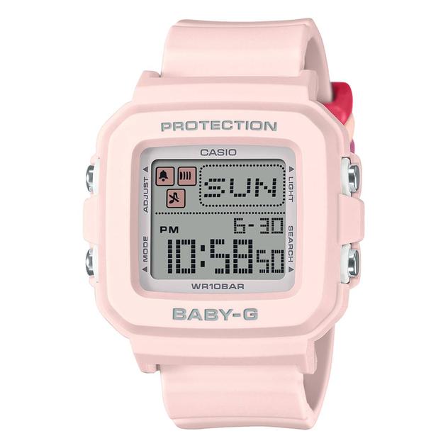 Womens BABY-G+PLUS Pink Digital Extra Loops Watch - BGD10L-4