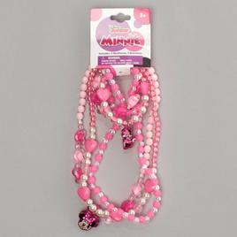 Girls Disney 6pc. Minnie Beaded Necklace and Bracelet Set