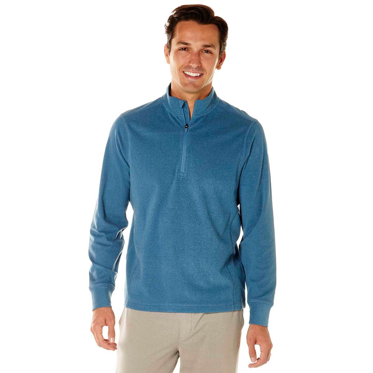Mens Avalanche(R) Mini Cord 1/4 Zip Outdoor Cashmere Fleece