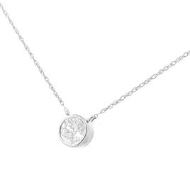 Haus of Brilliance 10kt. 1/5ctw. Diamond Pendant Necklace