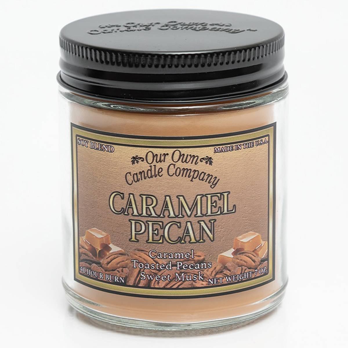 Our Own Candle Company 7oz. Caramel Pecan Jar Candle