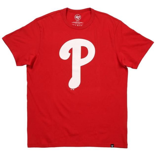 Mens '47 Brand Phillies Imprint Franklin Short Sleeve Tee