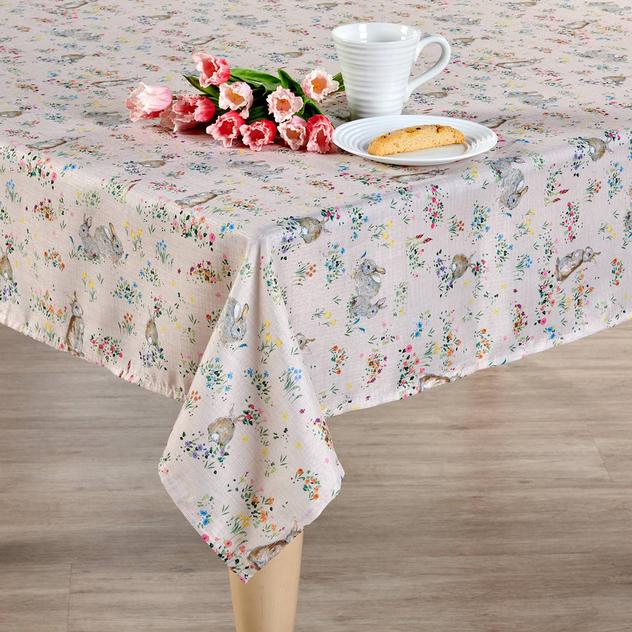 Rustic Bunnies Tablecloth