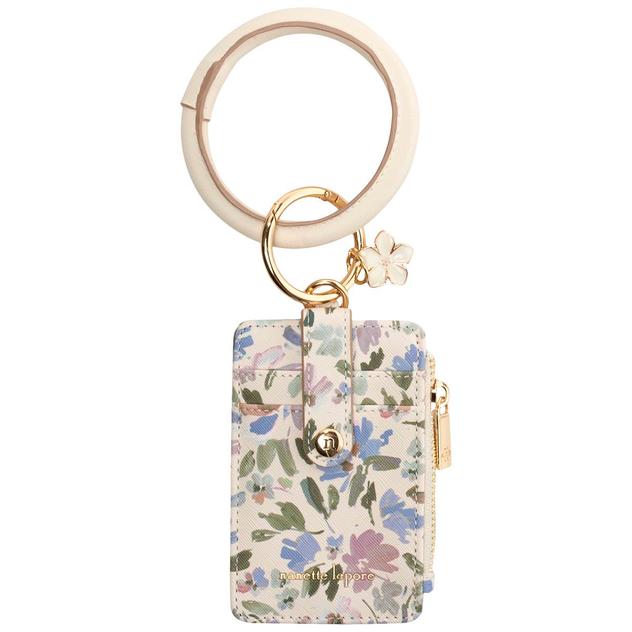 Nanette Lepore Candi Bracelet Card Holder Floral Wristlet