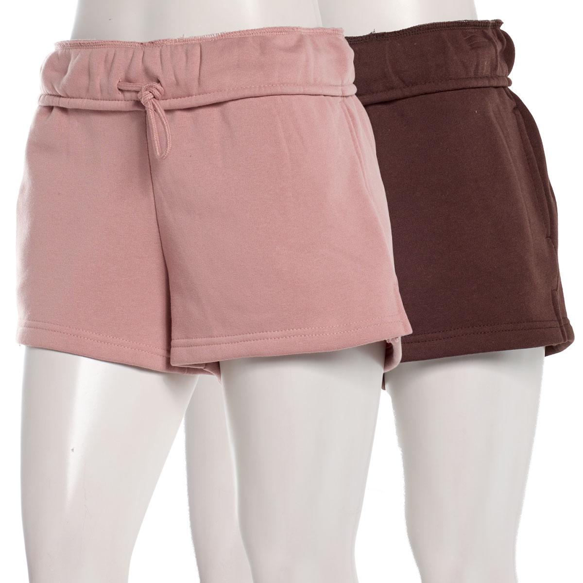 Juniors Urban Rebel 2pk. Fold Over Waist Shorts