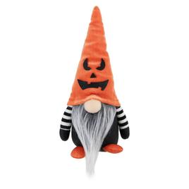 Northlight Seasonal 9.75in. Black And Orange Gnome