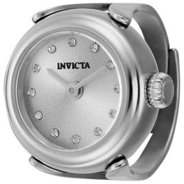 Womens Invicta Angel Silver Dial Mini Ring Watch - 44480