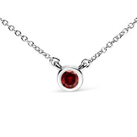 Haus of Brilliance 1/2ctw. Red Lab Grown Diamond Pendant