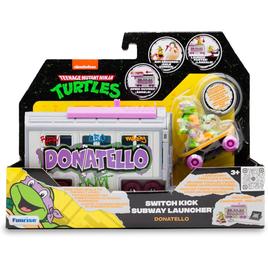 Teenage Mutant Ninja Turtles Donnie Switch Kick Subway Launcher