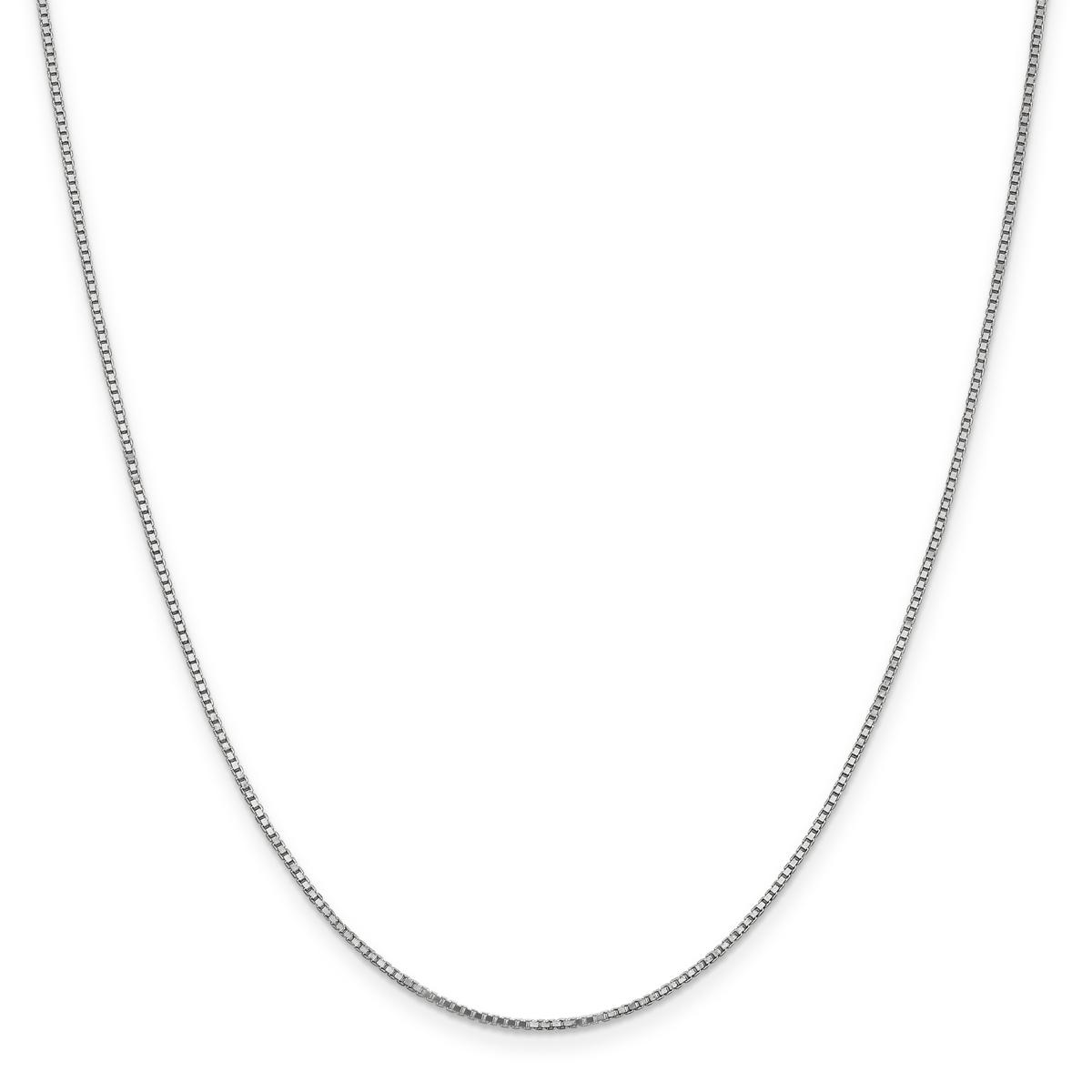 Gold Classics(tm) 10kt. White Gold 1.1mm 30in. Chain Necklace