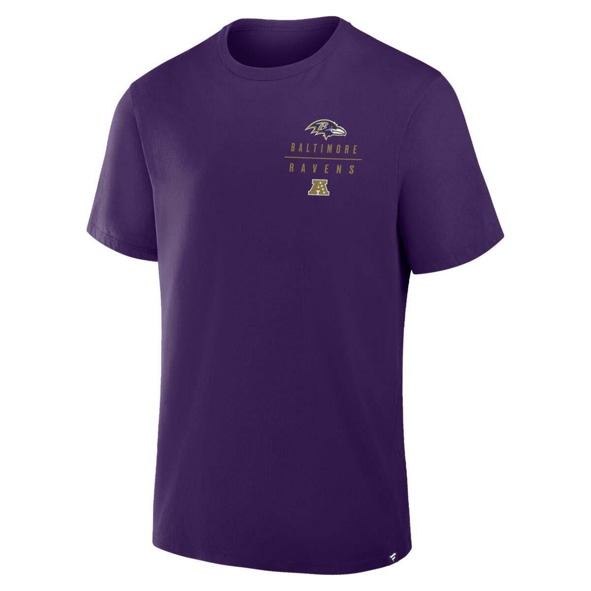 Mens NFL Fanatics Baltimore Ravens Passing Pocket Tee
