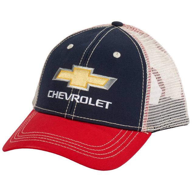 Mens Chevrolet Color Block Mesh Hat