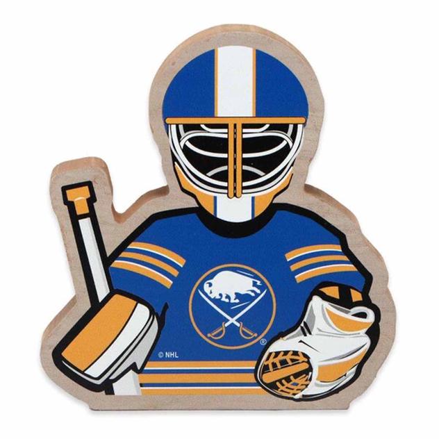 Open Road Sabres Goalie Block Shelf Sitter