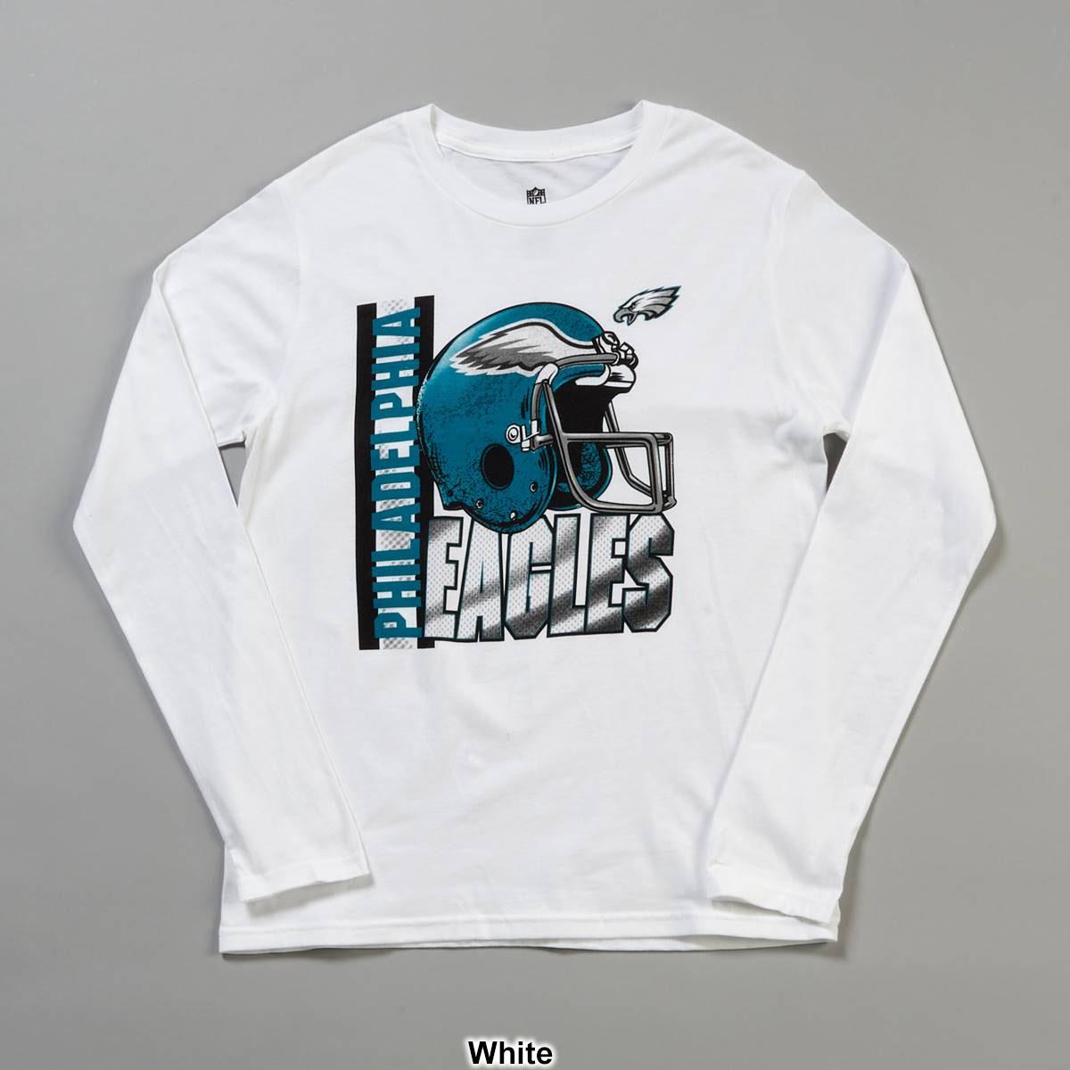 Boys (8-20) Eagles Draft Pick Long Sleeve Tee