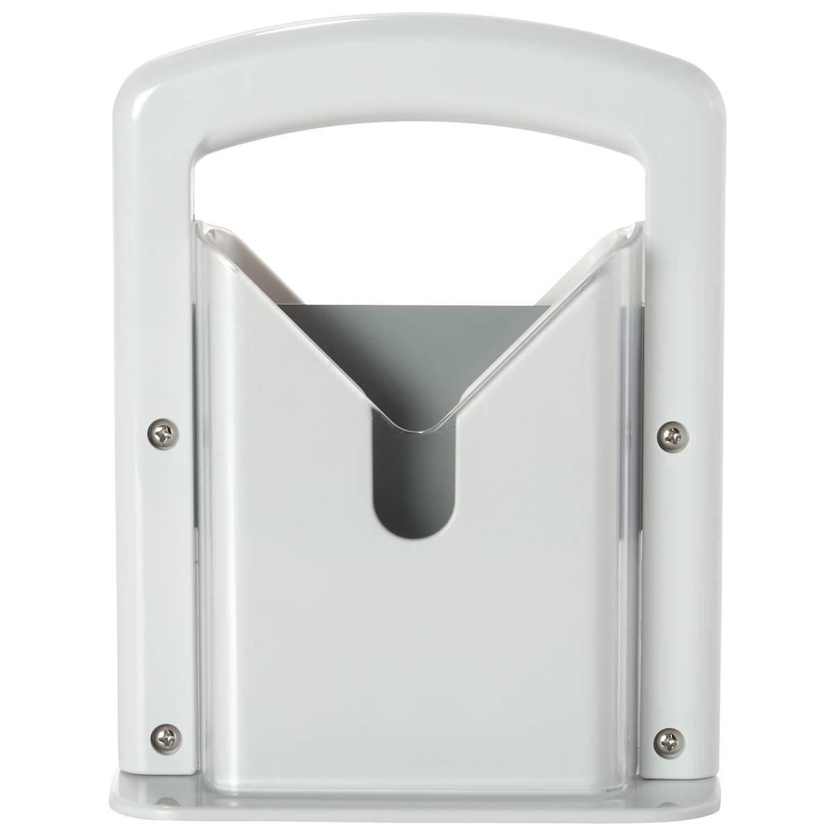 Gourmet Kitchen White Steel Bagel Slicer