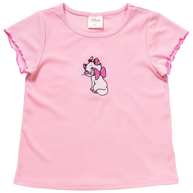 Girls (4-6x) Disney The Aristocrats Marie Ribbed Tee