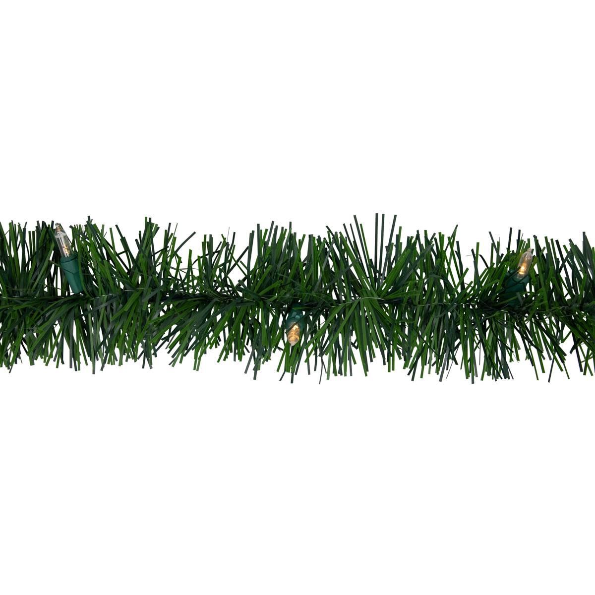 Northlight Seasonal 18ft. Pre-Lit LED Pine Christmas Garland