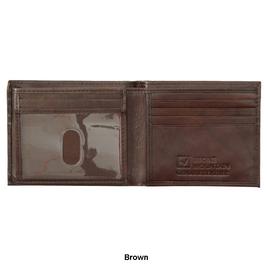 Mens Stone Mountain Crunch Antique Traveler Wallet